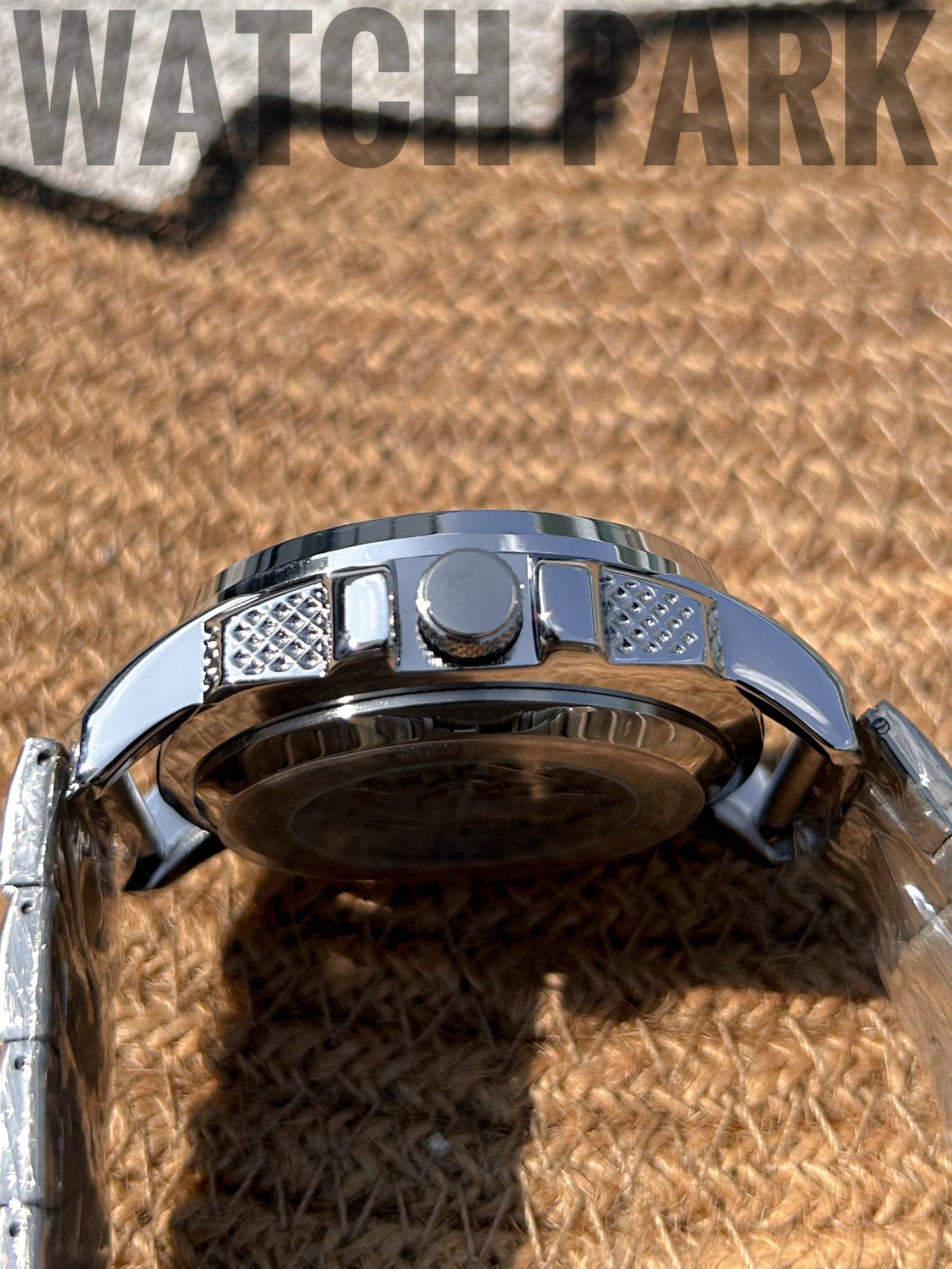 Rich Watch - Fossil - Automatic Skeleton - White dial Edition - Silver chain