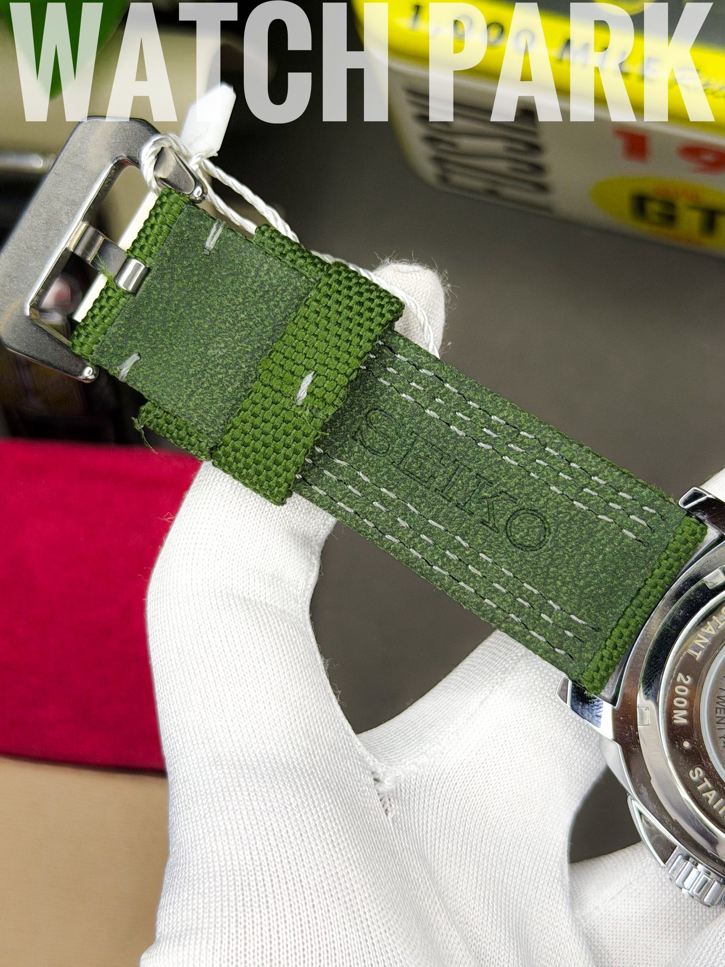 Rich Watch - Seiko 5 Sports - Automatic - Olive Open Heart