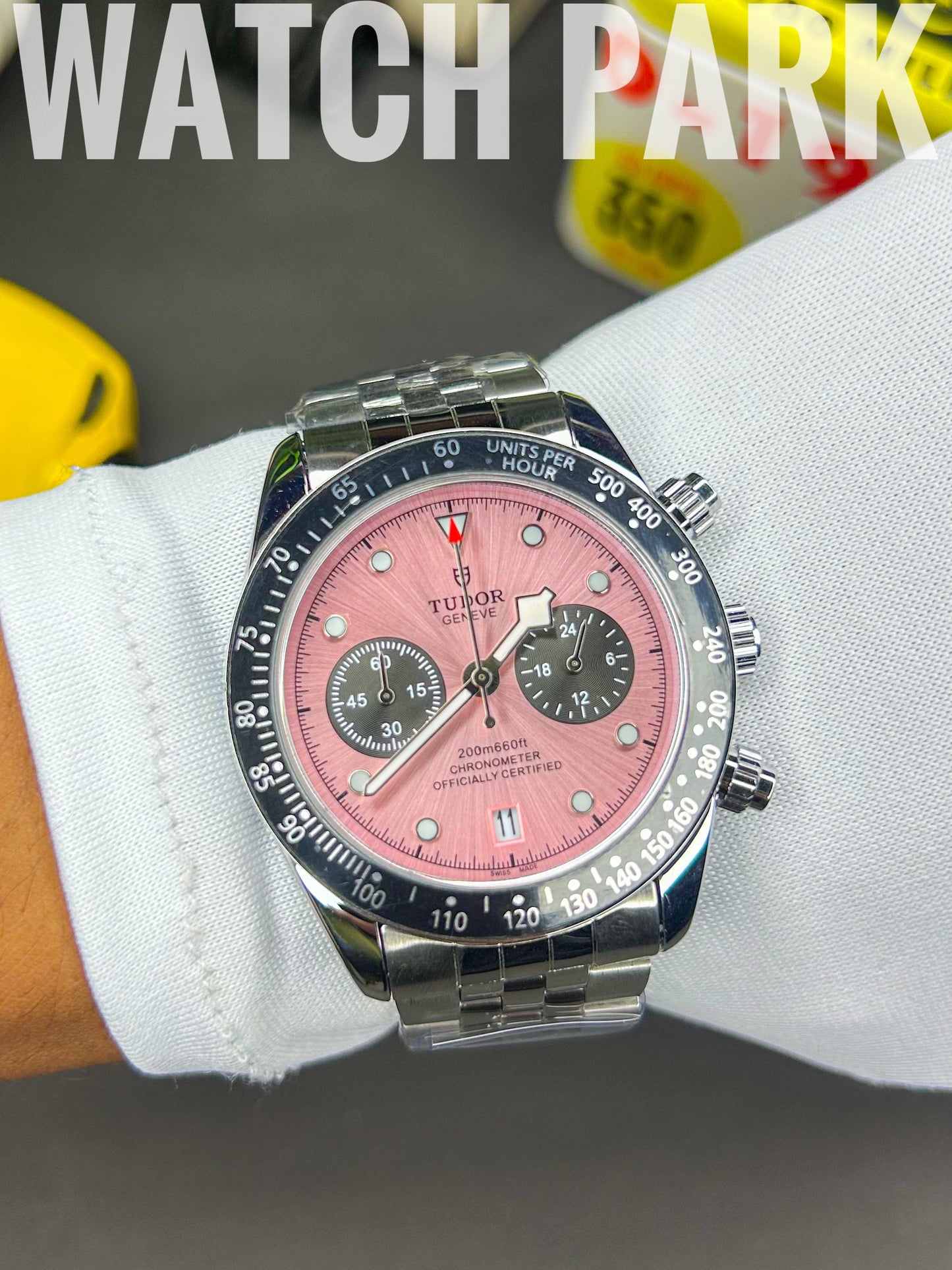 Tudor Heritage Black Bay Chrono - Pink Dial edition