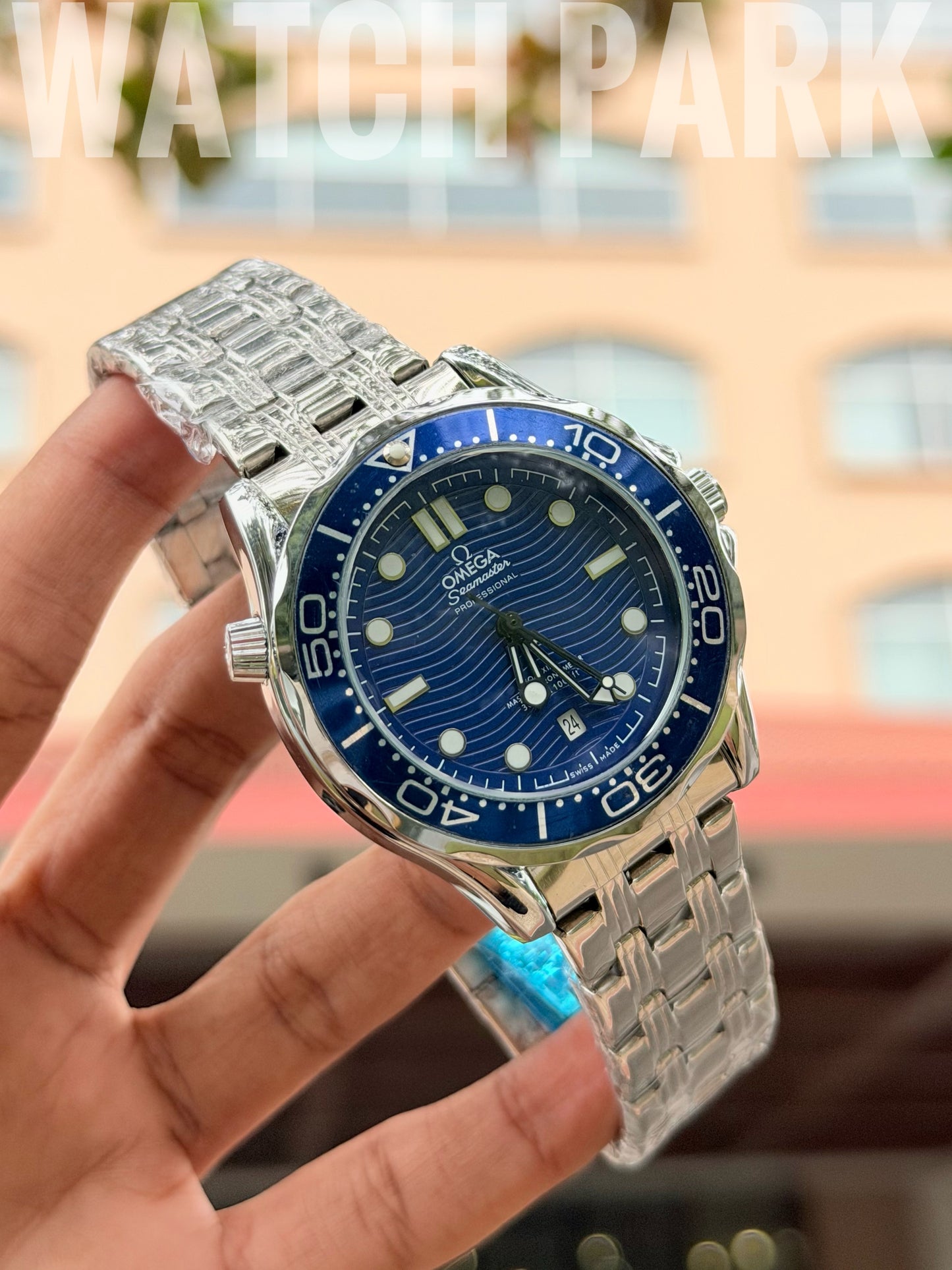 Omega - Seamaster Diver 300M - Blue dial - Automatic