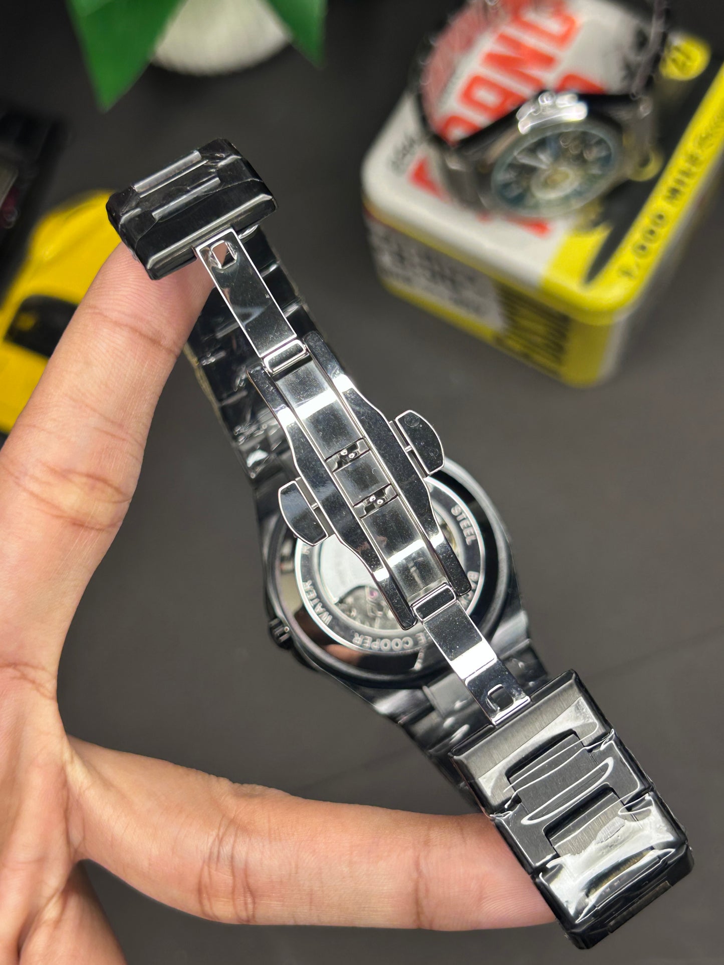 Lee Cooper Skeleton - Automatic - Black dial