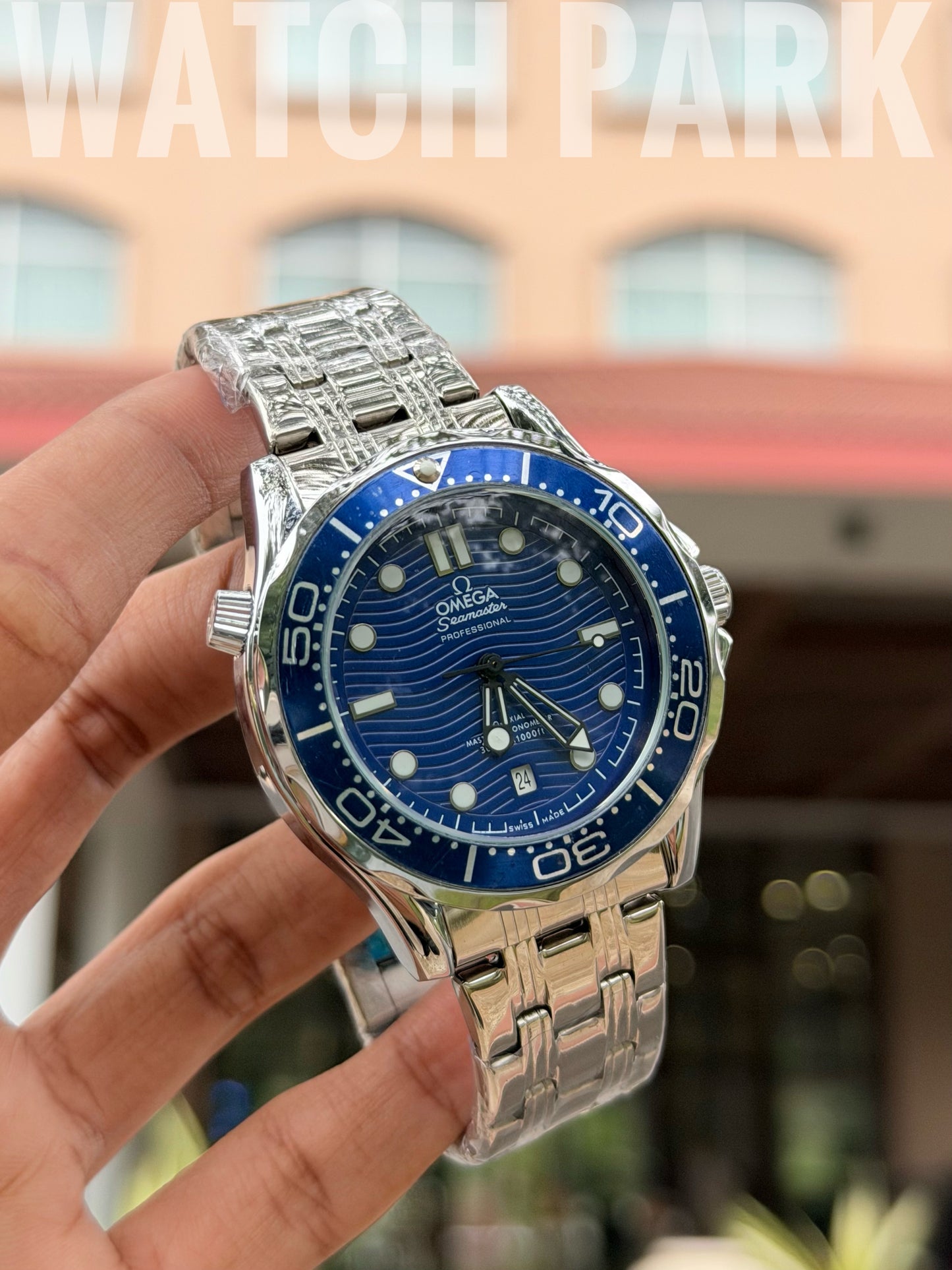 Omega - Seamaster Diver 300M - Blue dial - Automatic