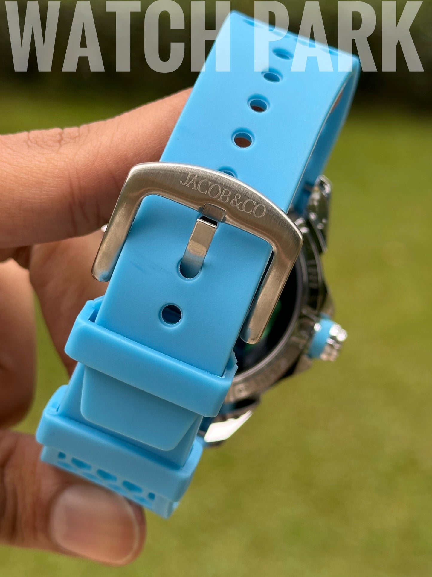 Jacob & Co. Epic X Tourbillon FC Barcelona 🔵🔴 125 Years Edition 
 - Sky blue