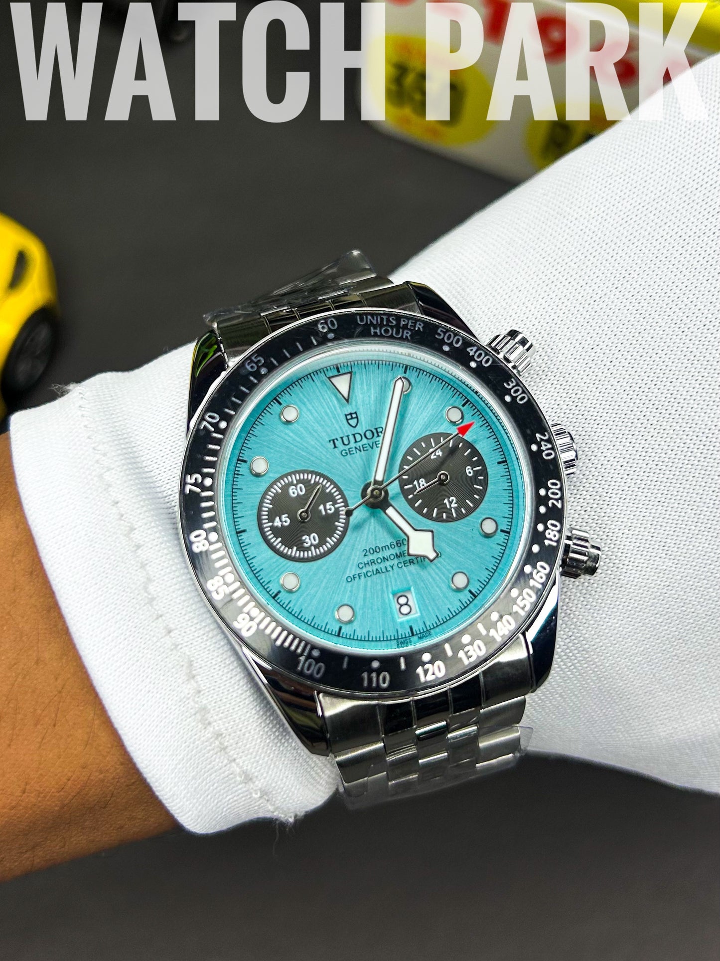 Tudor Heritage Black Bay Chrono - Turquoise Dial edition