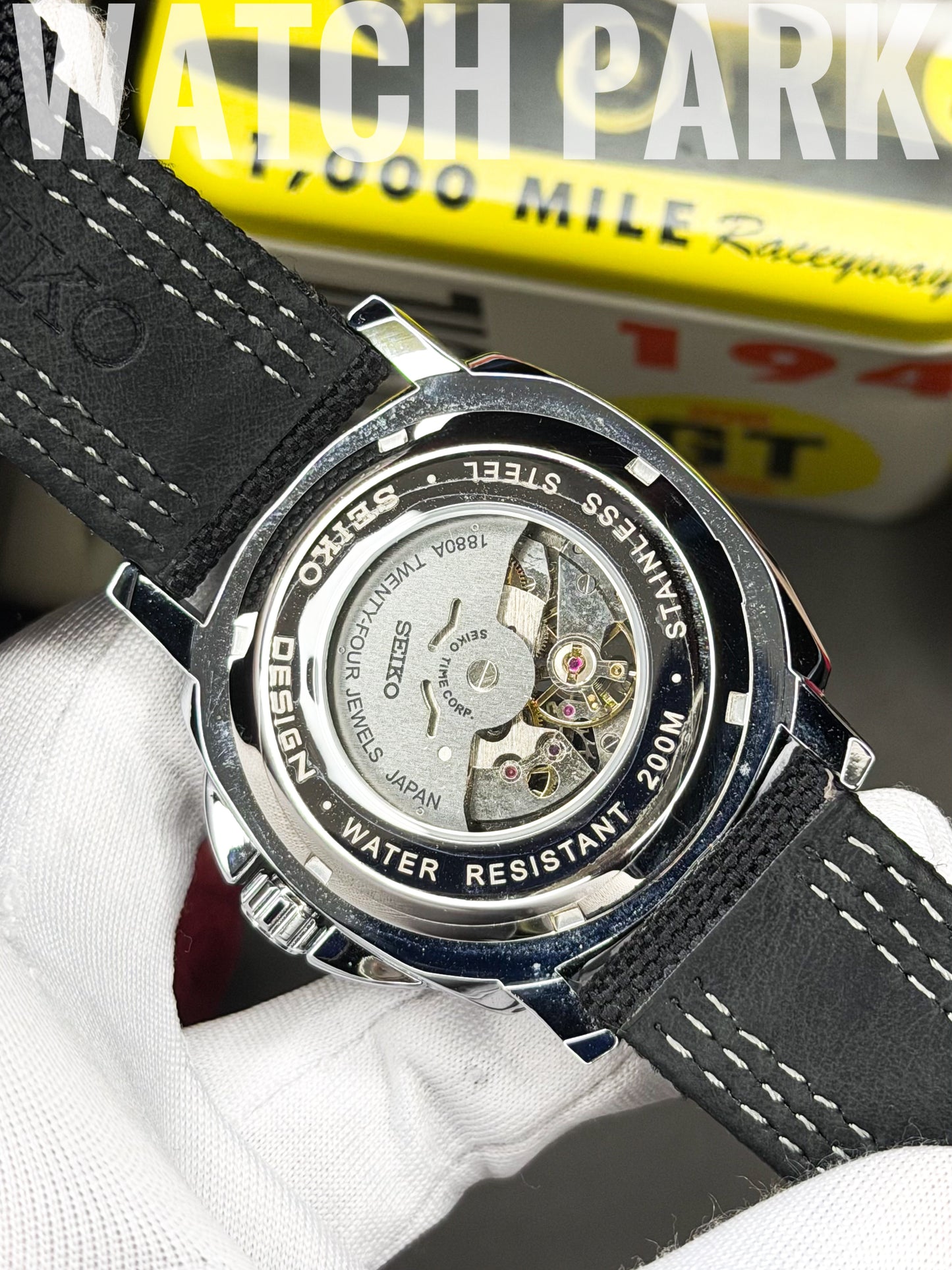 Rich Watch - Seiko 5 Sports - Automatic - Black Open Heart