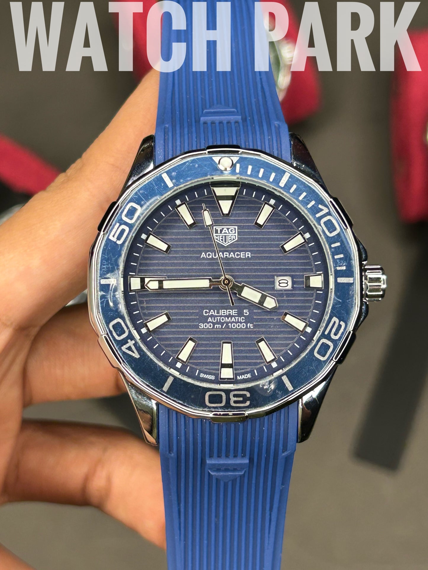 Tag Heuer Aquaracer Calibre 5 - Blue edition