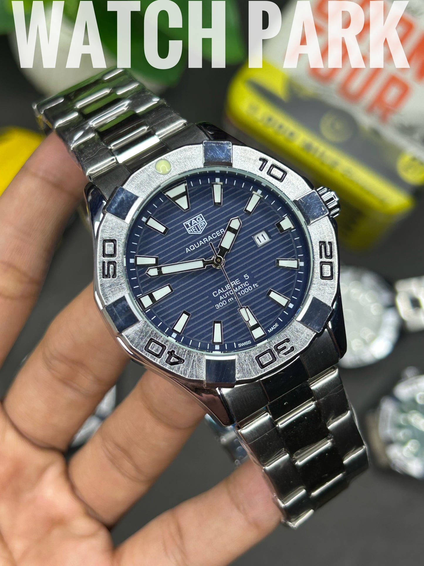 TAG Heuer Aquaracer Calibre 5 - Navy Blue edition
