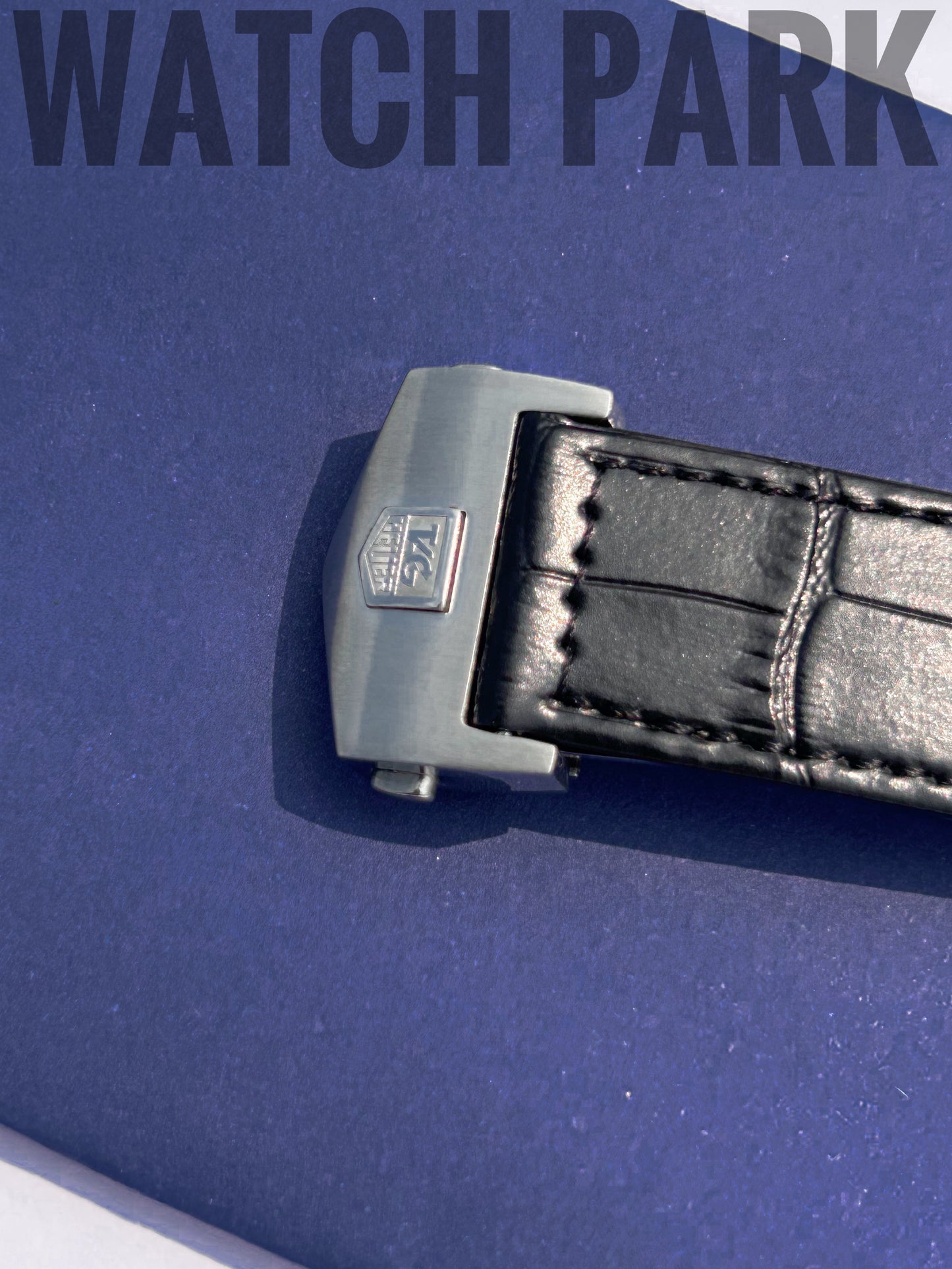 Executive Watch - Tag Heuer - Black dial edition - Silver Body - Black belt