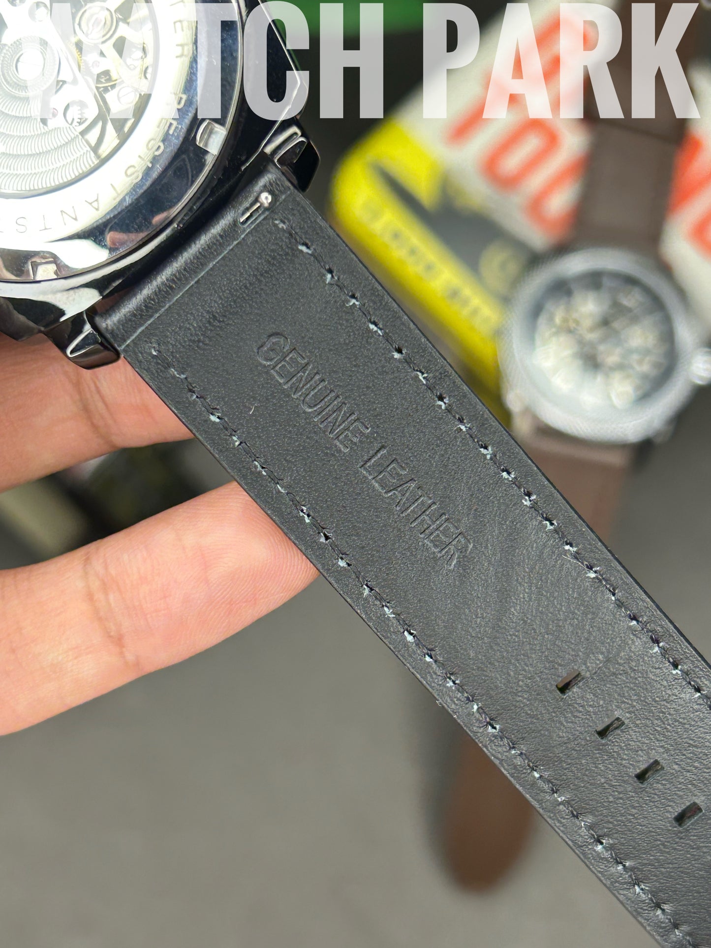 Fossil Machine - Black edition - Black belt - Automatic