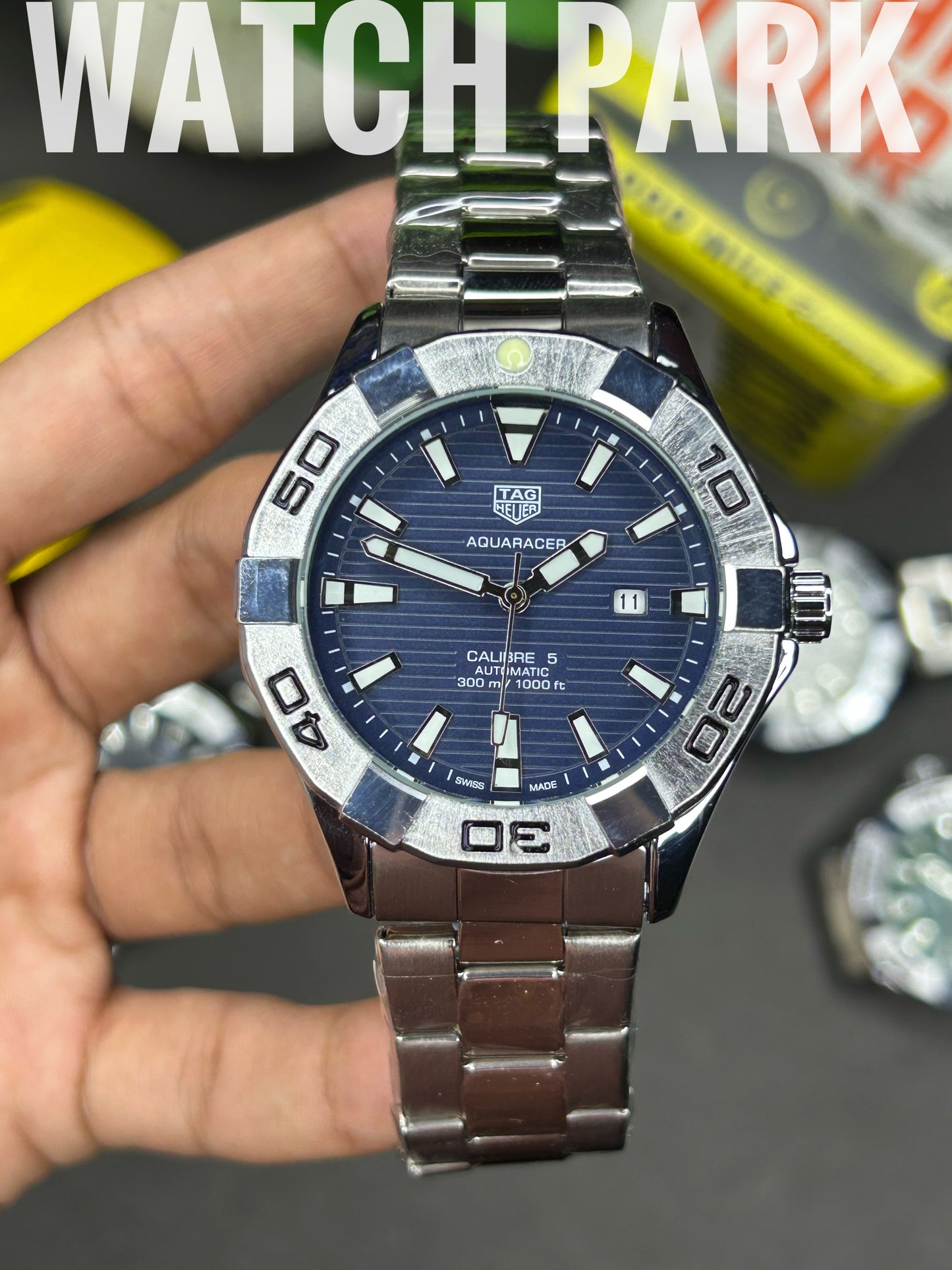TAG Heuer Aquaracer Calibre 5 - Navy Blue edition