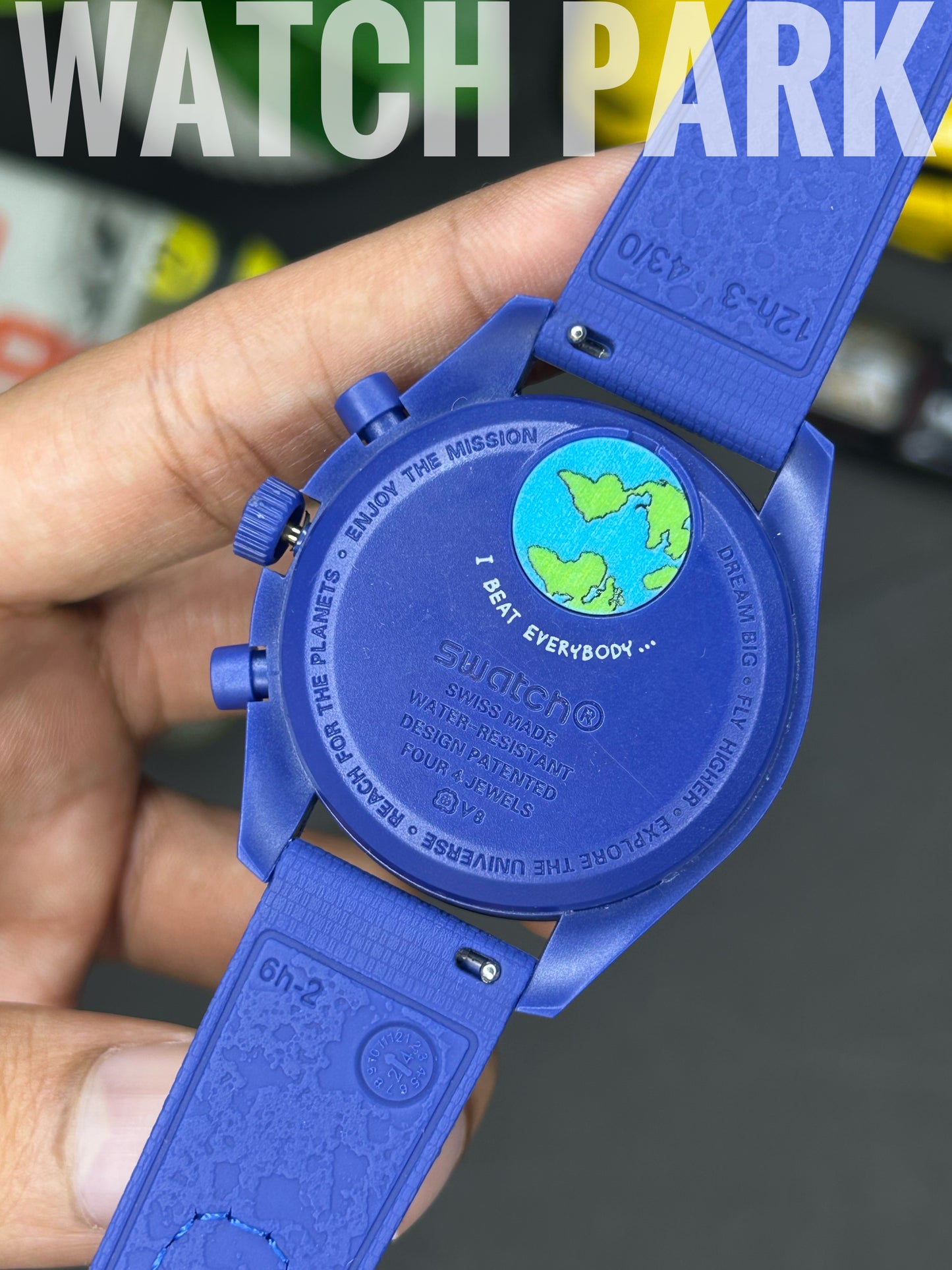 Omega x Swatch MoonSwatch - Snoopy Blue