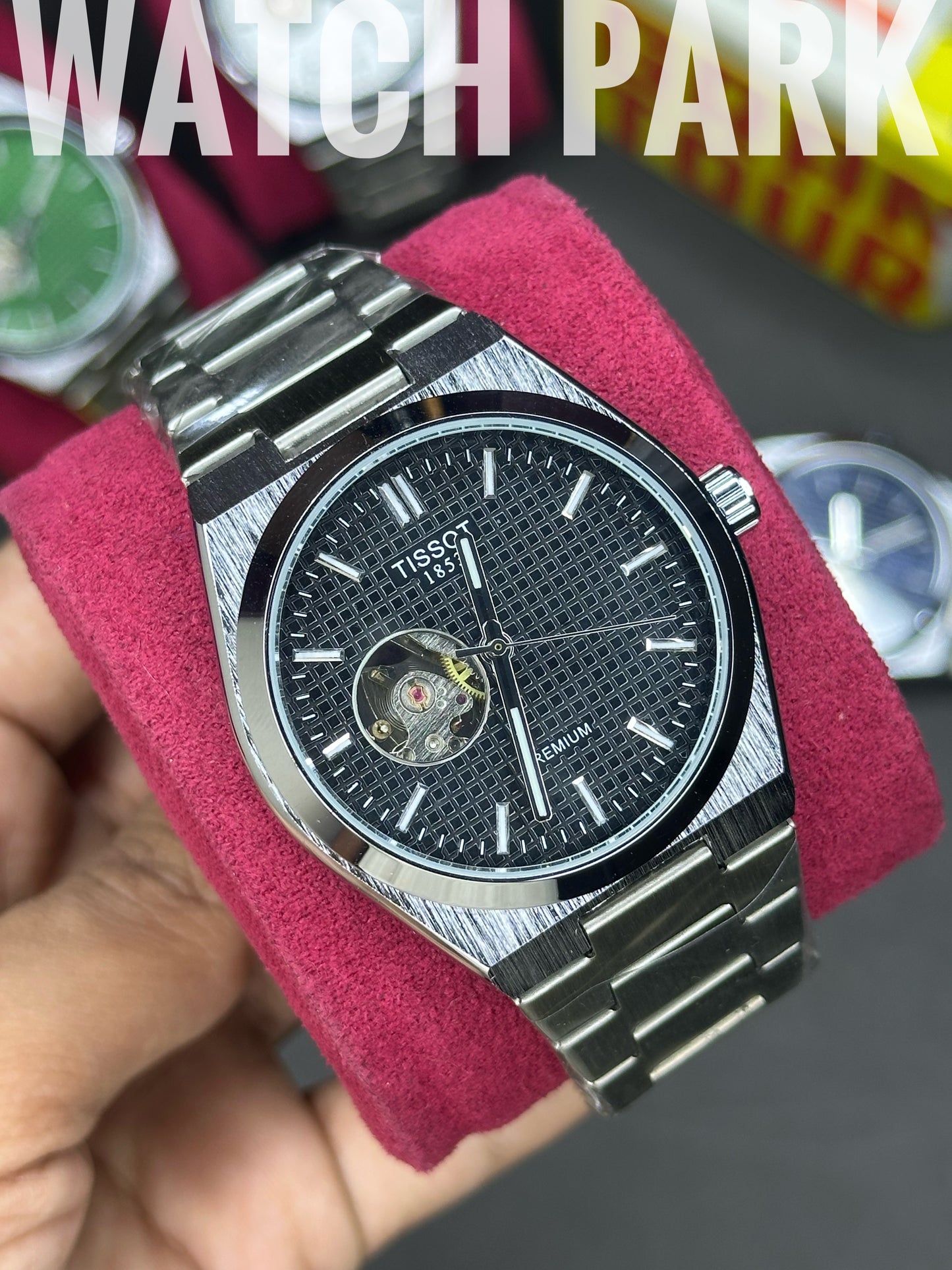 Tissot PRX Powermatic 80 Open Heart - Black dial