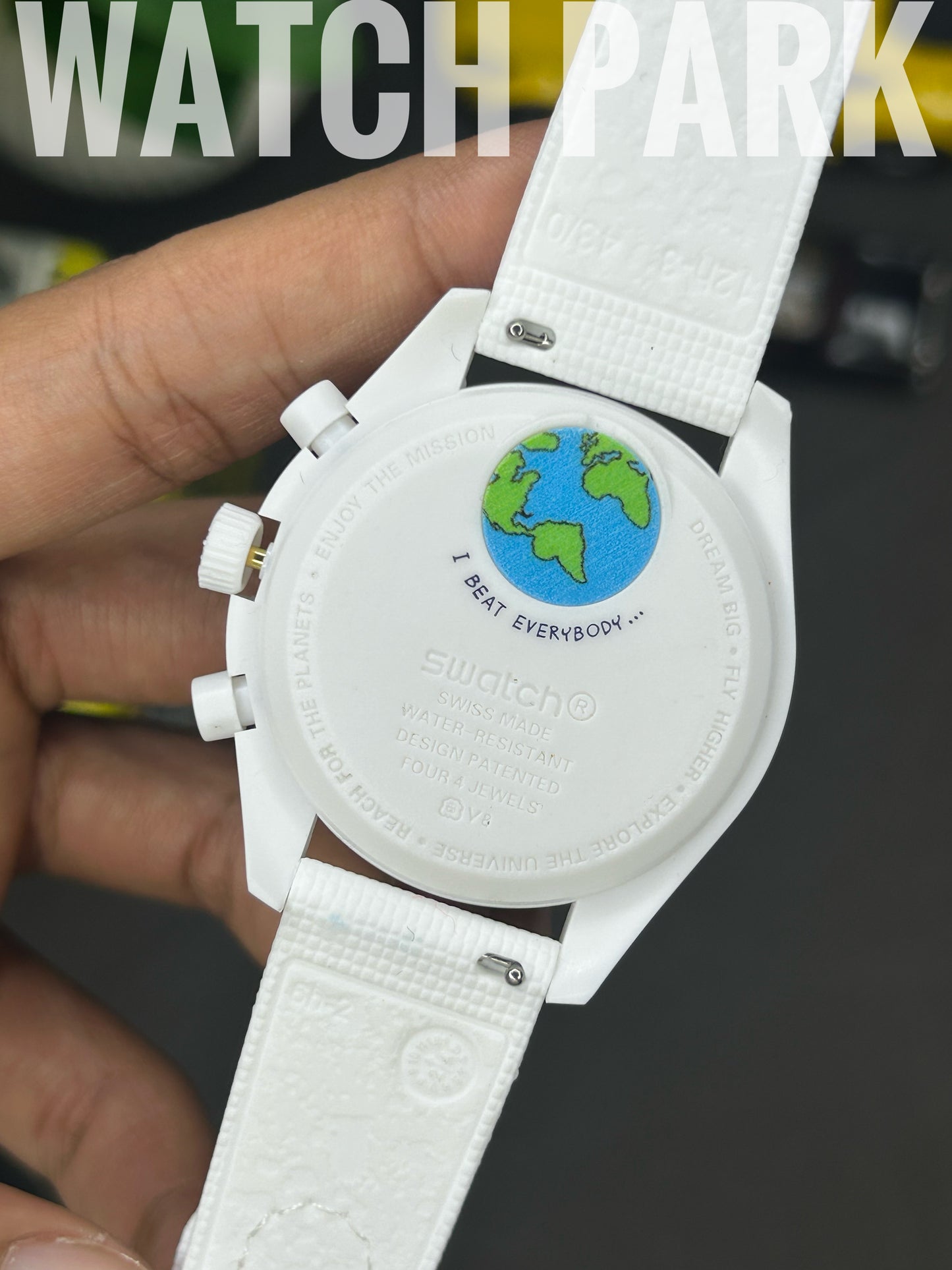 Omega x Swatch MoonSwatch - Snoopy White