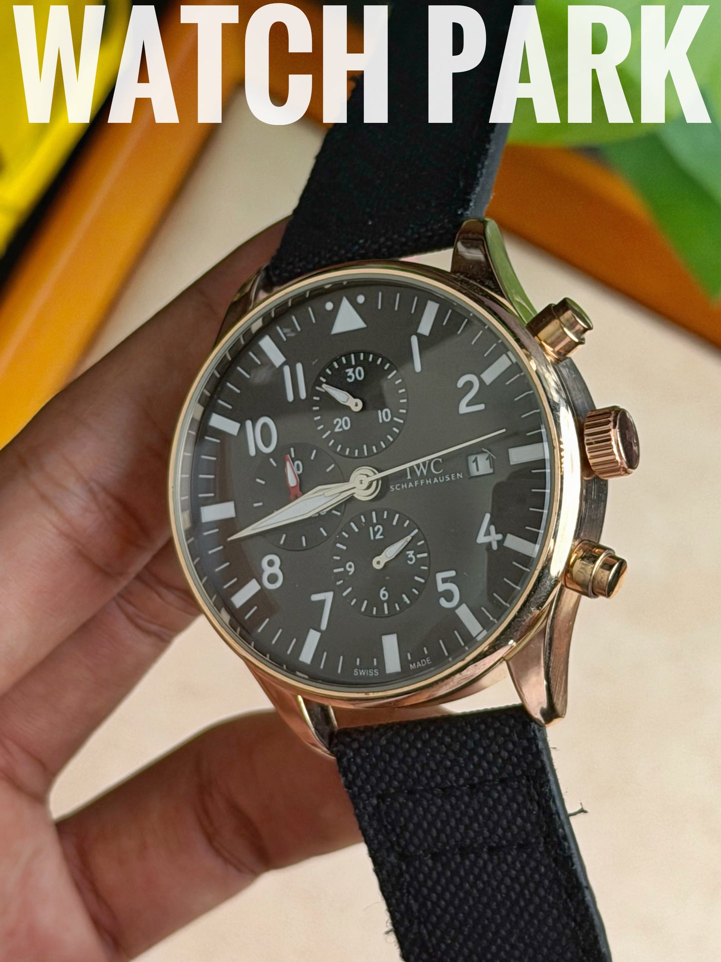 IWC - "Le Petit Prince" - Black with Rose Gold