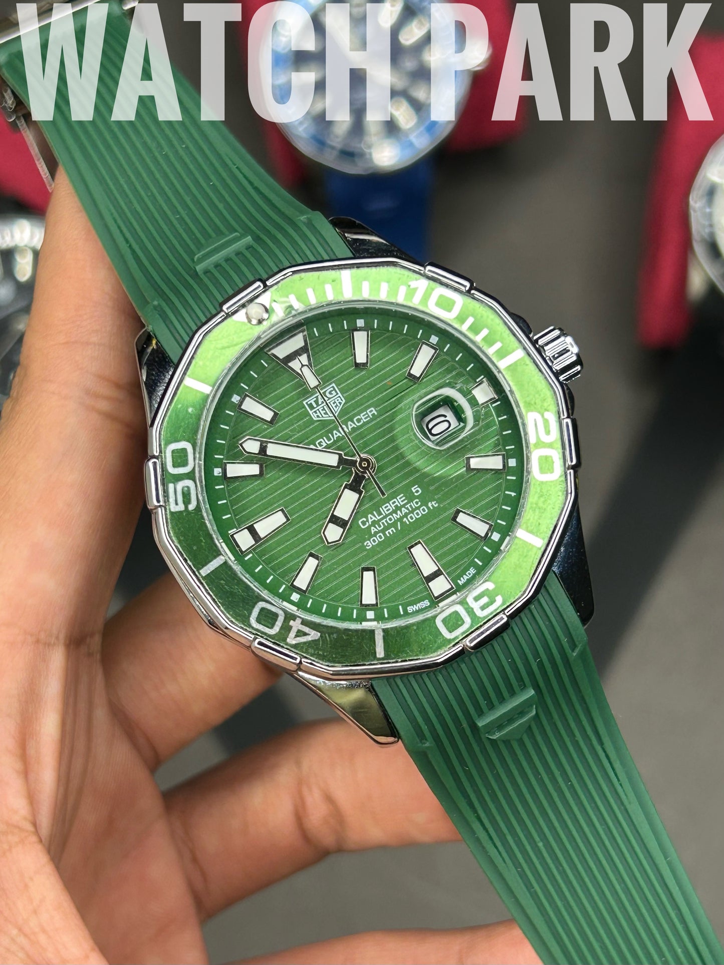 Tag Heuer Aquaracer Calibre 5 - Green edition
