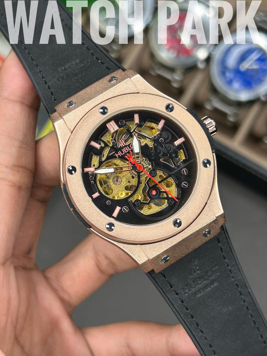Hublot - Classic Fusion Aerofusion Skeleton - Rose Gold Edition