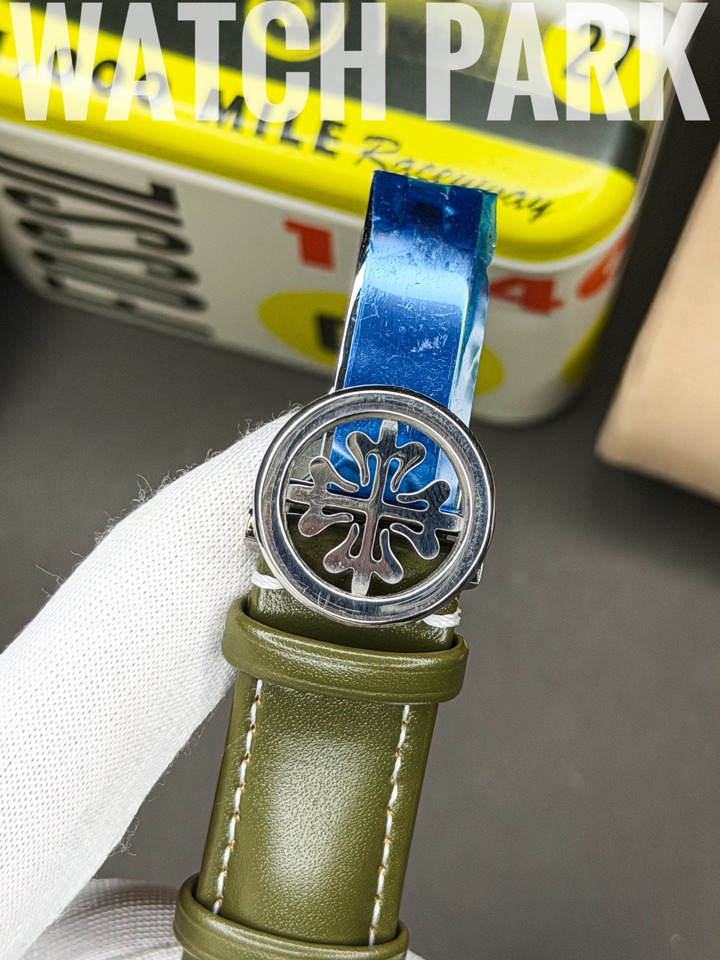 Rich watch - Patek Philippe - Homage Olive Skeleton - Automatic