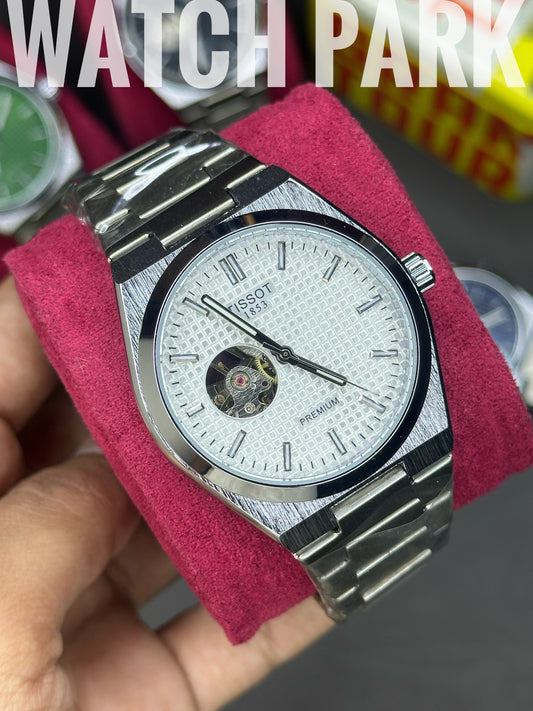 Tissot PRX Powermatic 80 Open Heart - White dial