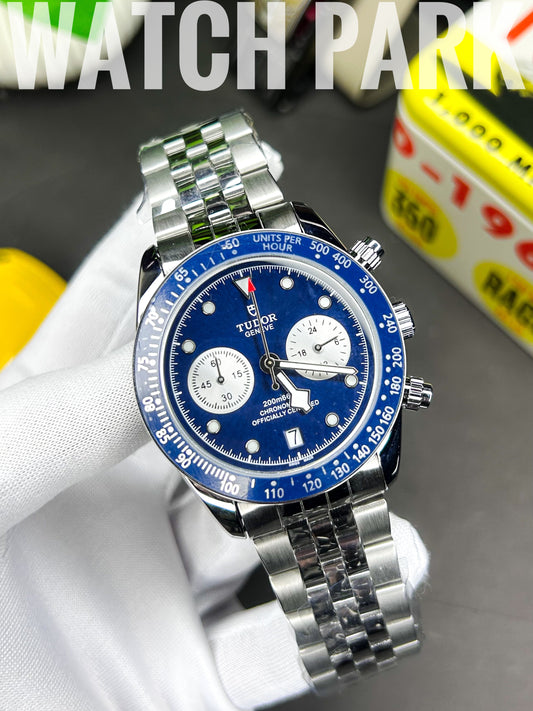 Tudor Heritage Black Bay Chrono - Blue Dial edition