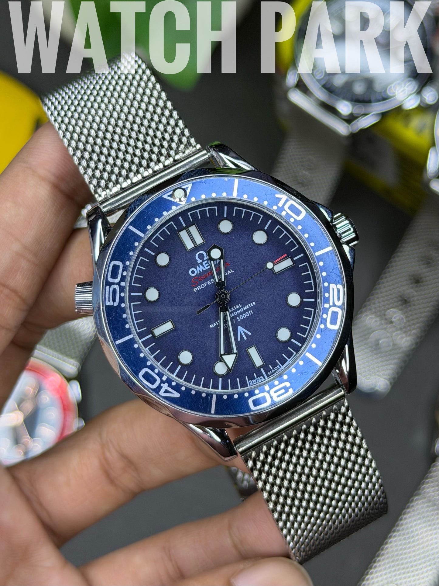 Omega 007 - Blue edition - Automatic