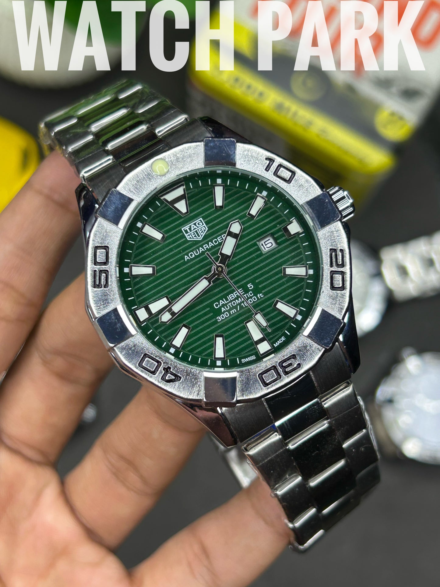 TAG Heuer Aquaracer Calibre 5 - Green edition