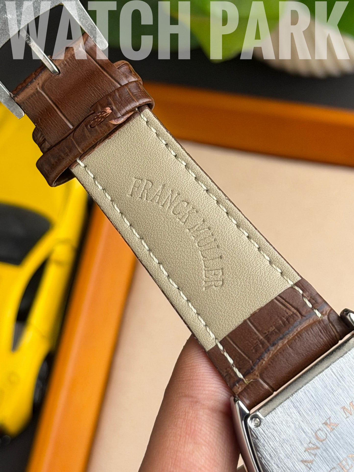 Franck Muller - White edition - Brown belt - Automatic