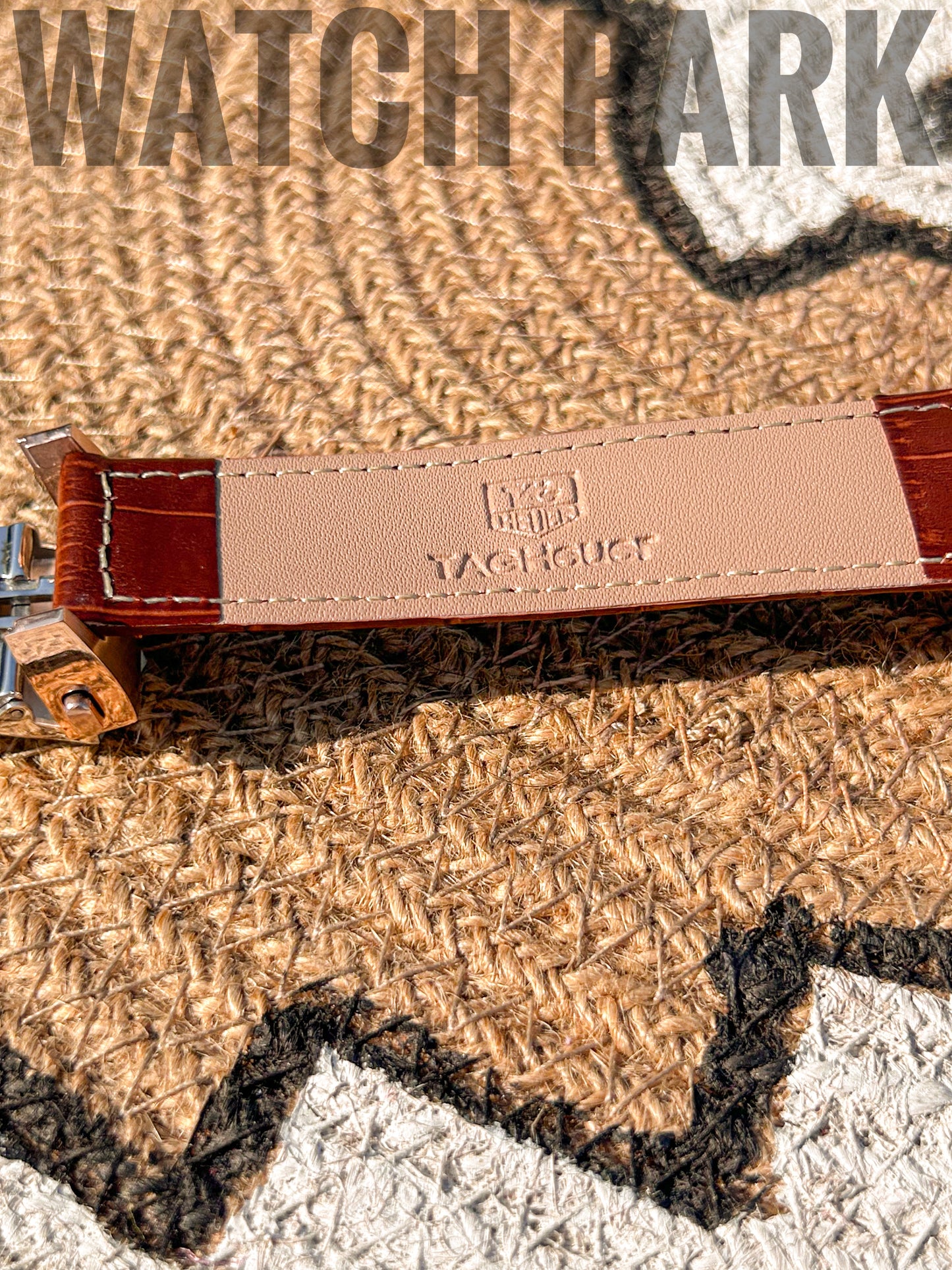 Executive Watch - Tag Heuer - Champagne dial edition - Rose gold body - Brown belt