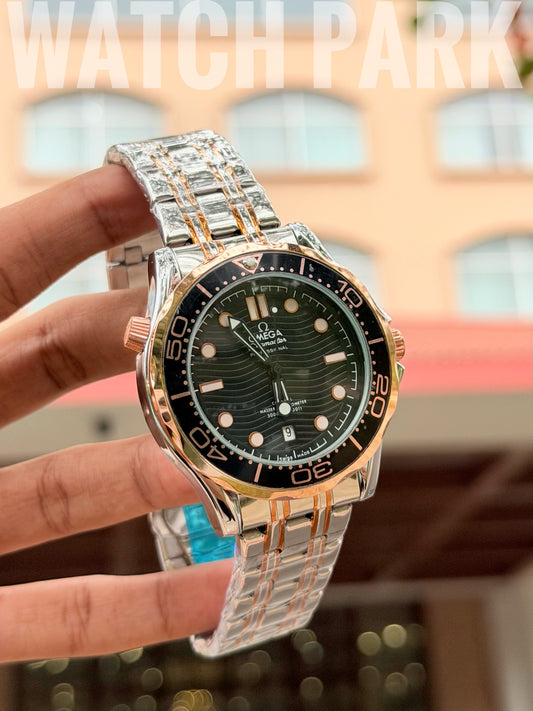 Omega - Seamaster Diver 300M - Black with Rose-Gold dial - Automatic