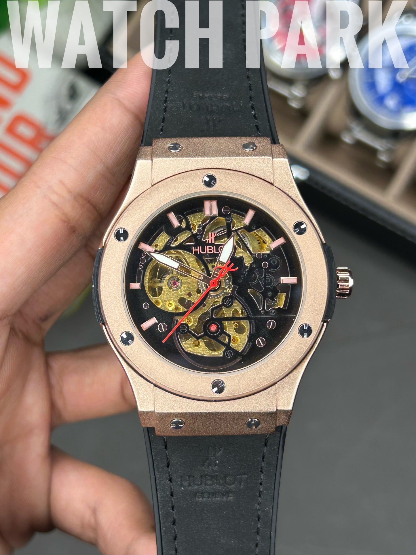 Hublot - Classic Fusion Aerofusion Skeleton - Rose Gold Edition
