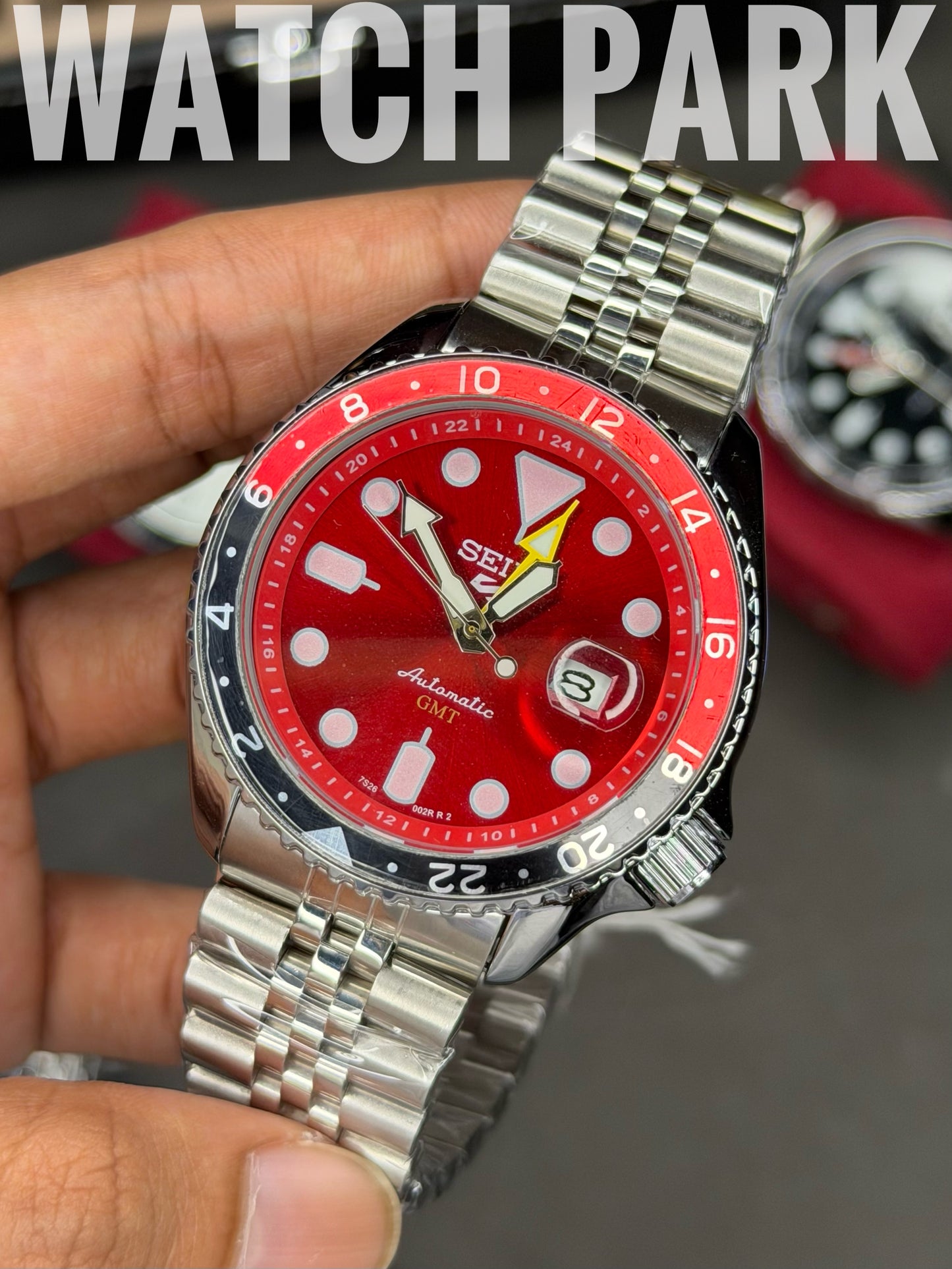 Rich Watch - Seiko - Cherry Red