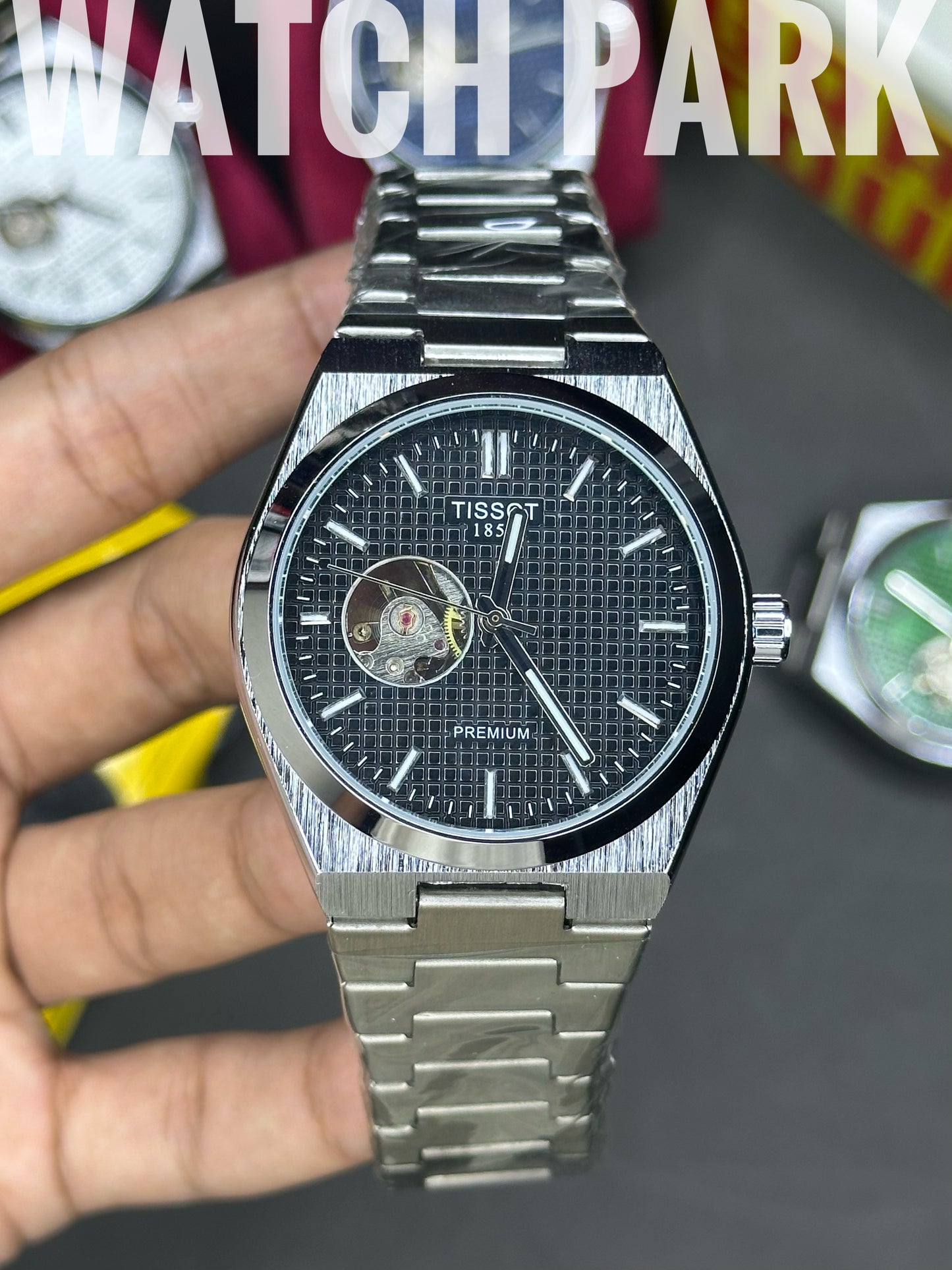 Tissot PRX Powermatic 80 Open Heart - Black dial