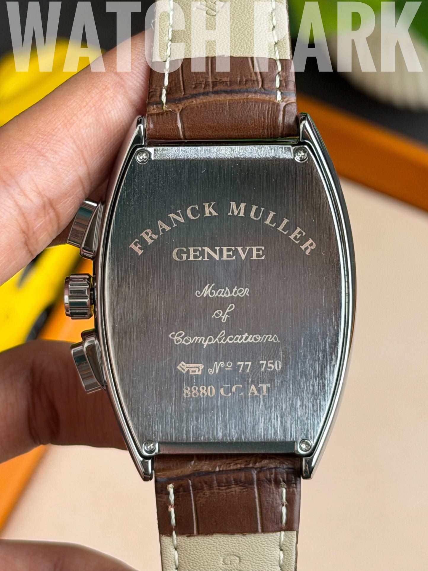 Franck Muller - White edition - Brown belt - Automatic
