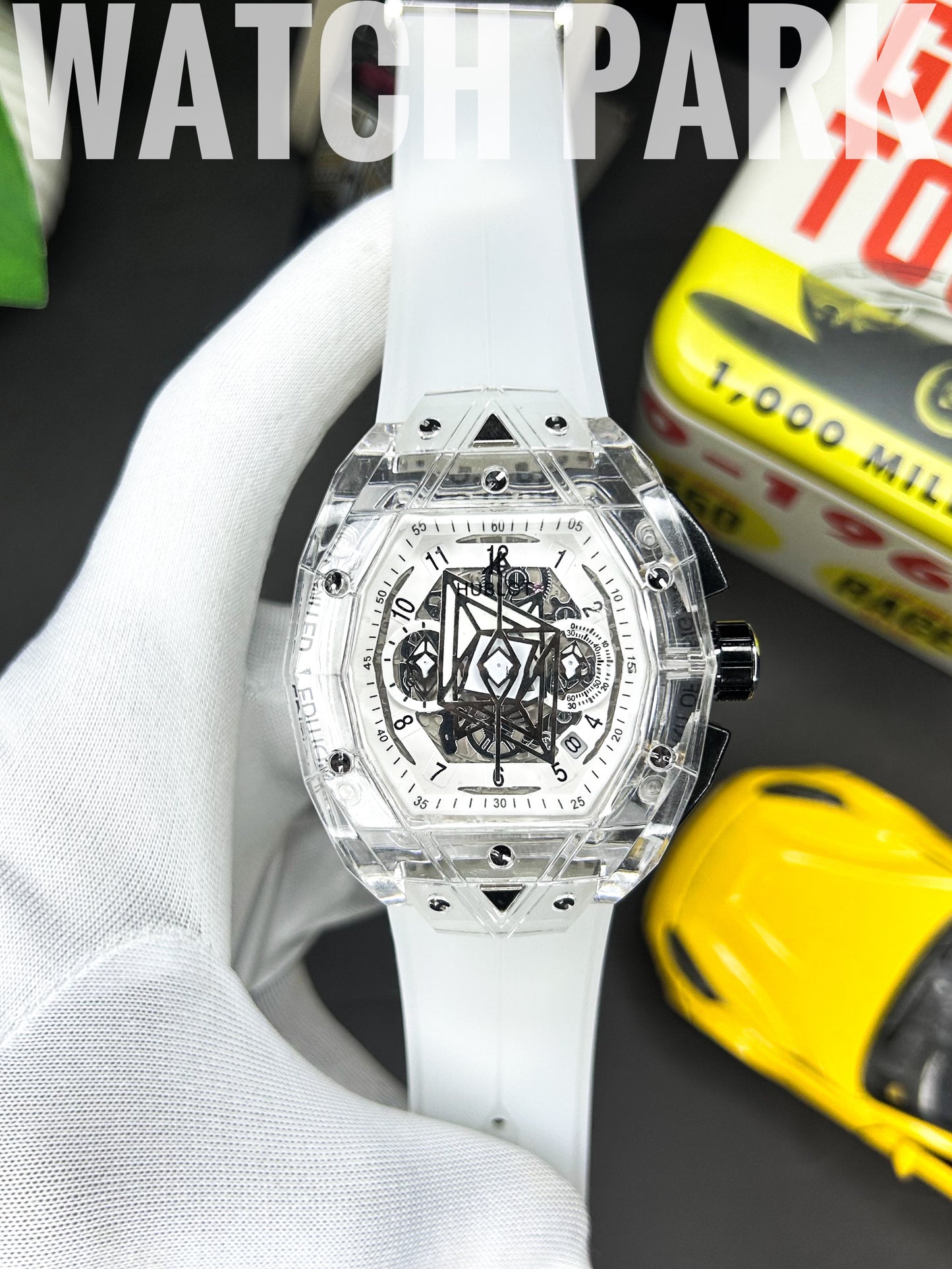 Street watch - Hublot - White Transparent