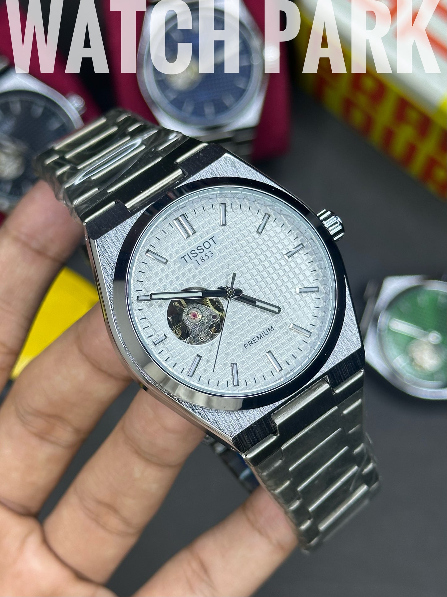 Tissot PRX Powermatic 80 Open Heart - White dial