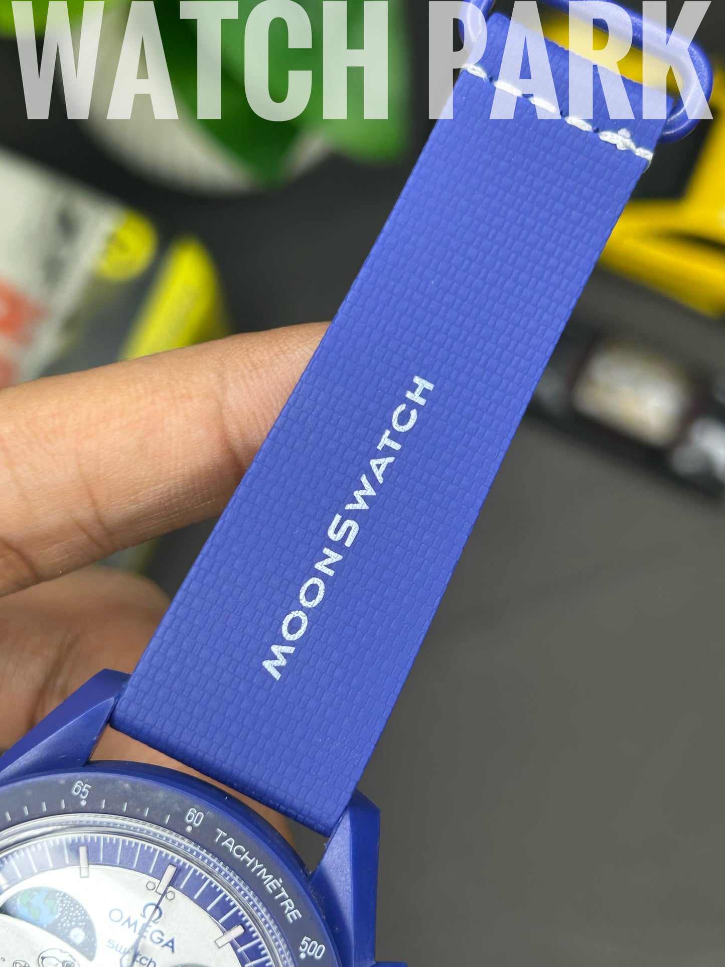 Omega x Swatch MoonSwatch - Snoopy Blue