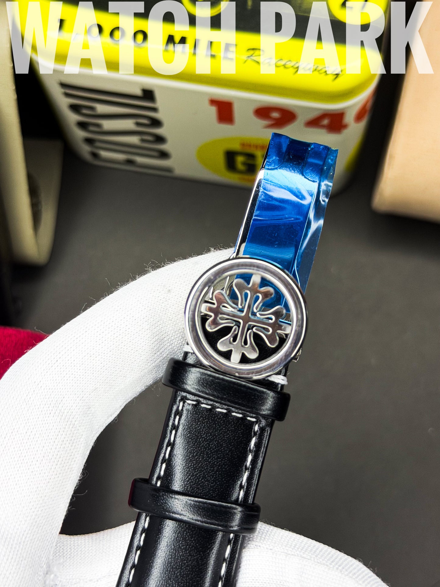 Rich watch - Patek Philippe - Homage Black Skeleton - Automatic