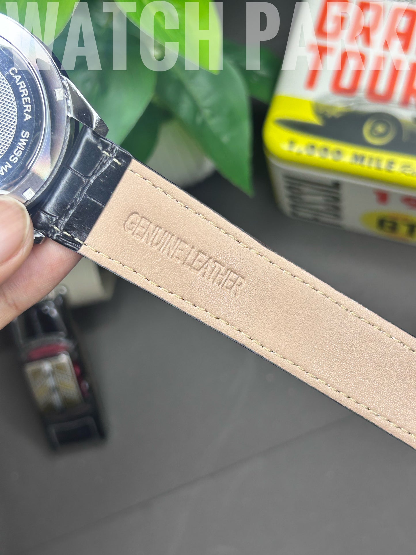 TAG Heuer Carrera Chronograph - Black dial - Black belt