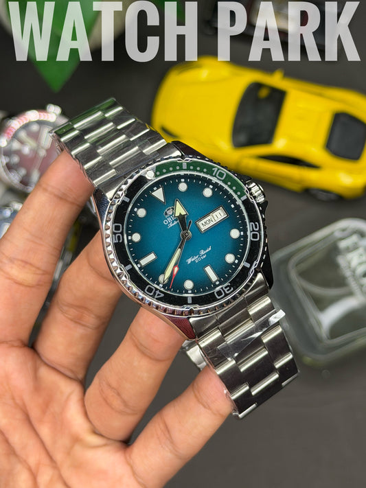 Orient Kamasu II - Teal dial - Automatic