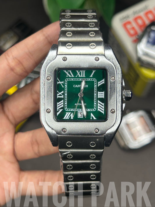 Cartier Santos de Cartier - Green dial