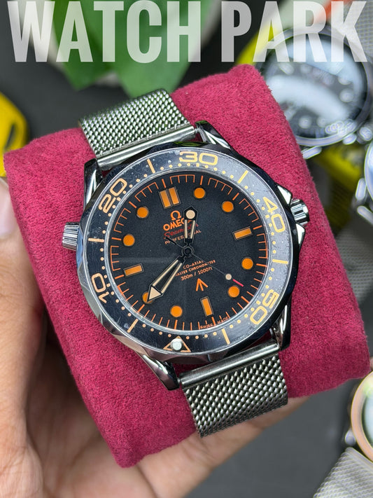 Omega 007 - Black with Orange edition - Automatic