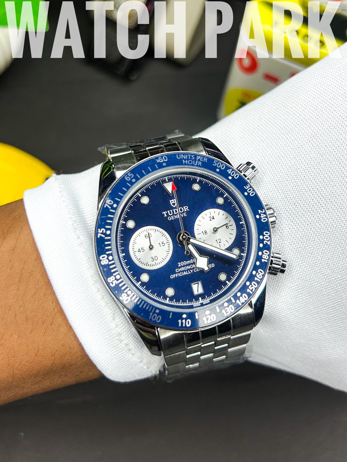 Tudor Heritage Black Bay Chrono - Blue Dial edition