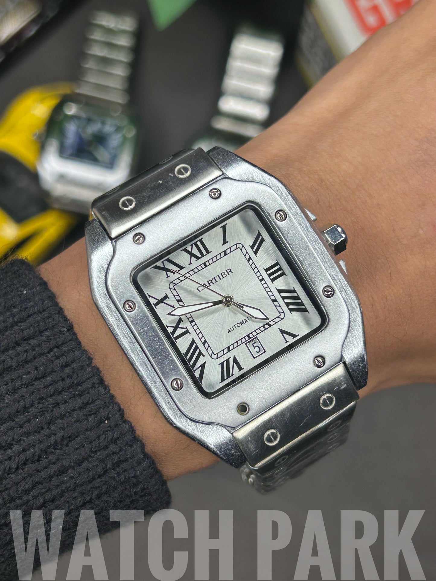 Cartier Santos de Cartier - Silver dial