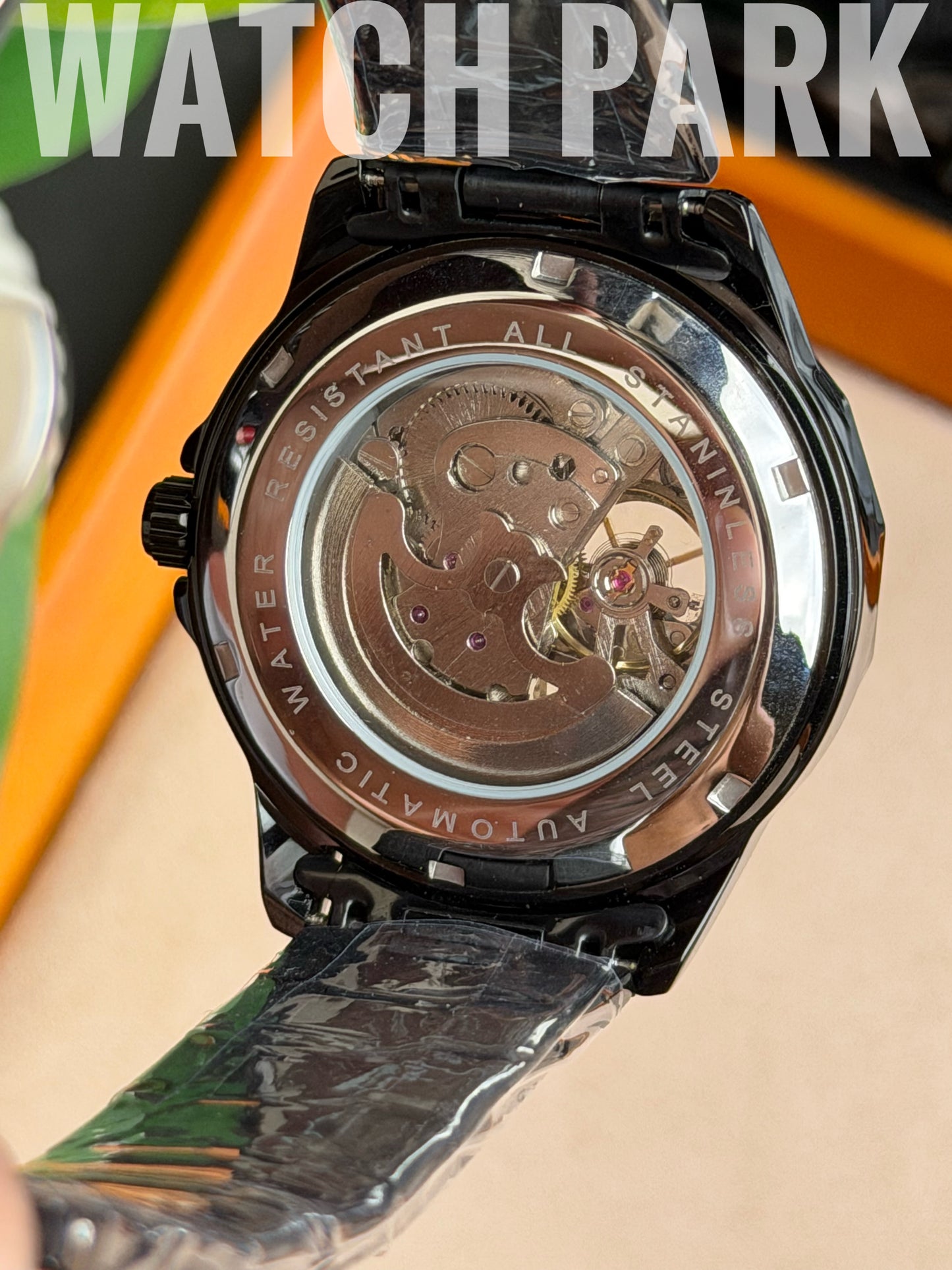 A/X - Automatic Skeleton - Black edition - Black chain