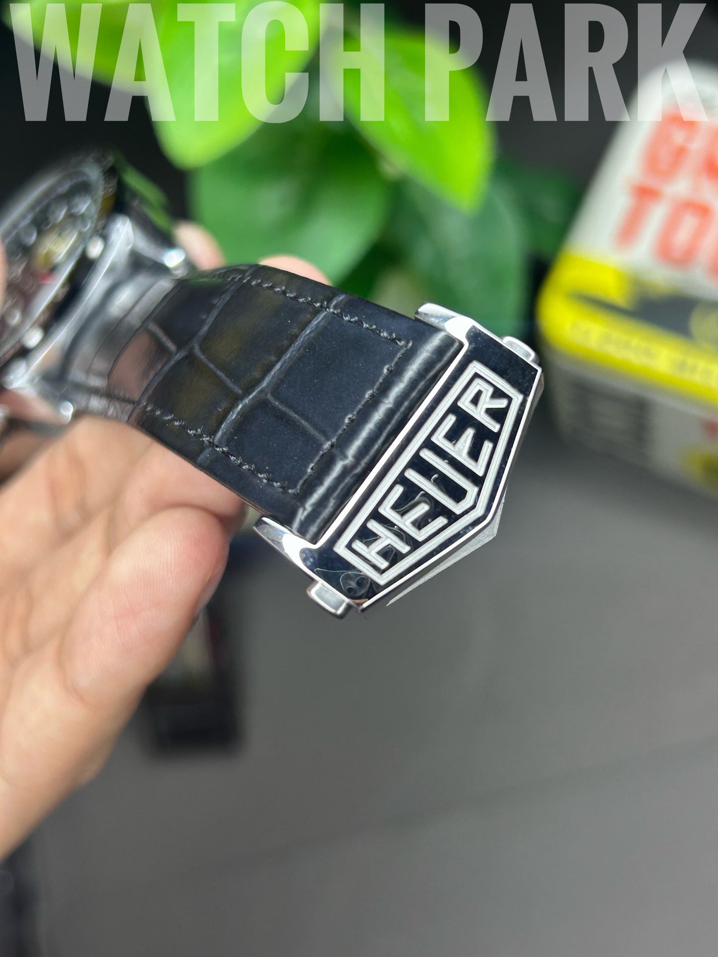 TAG Heuer Carrera Chronograph - Black dial - Black belt