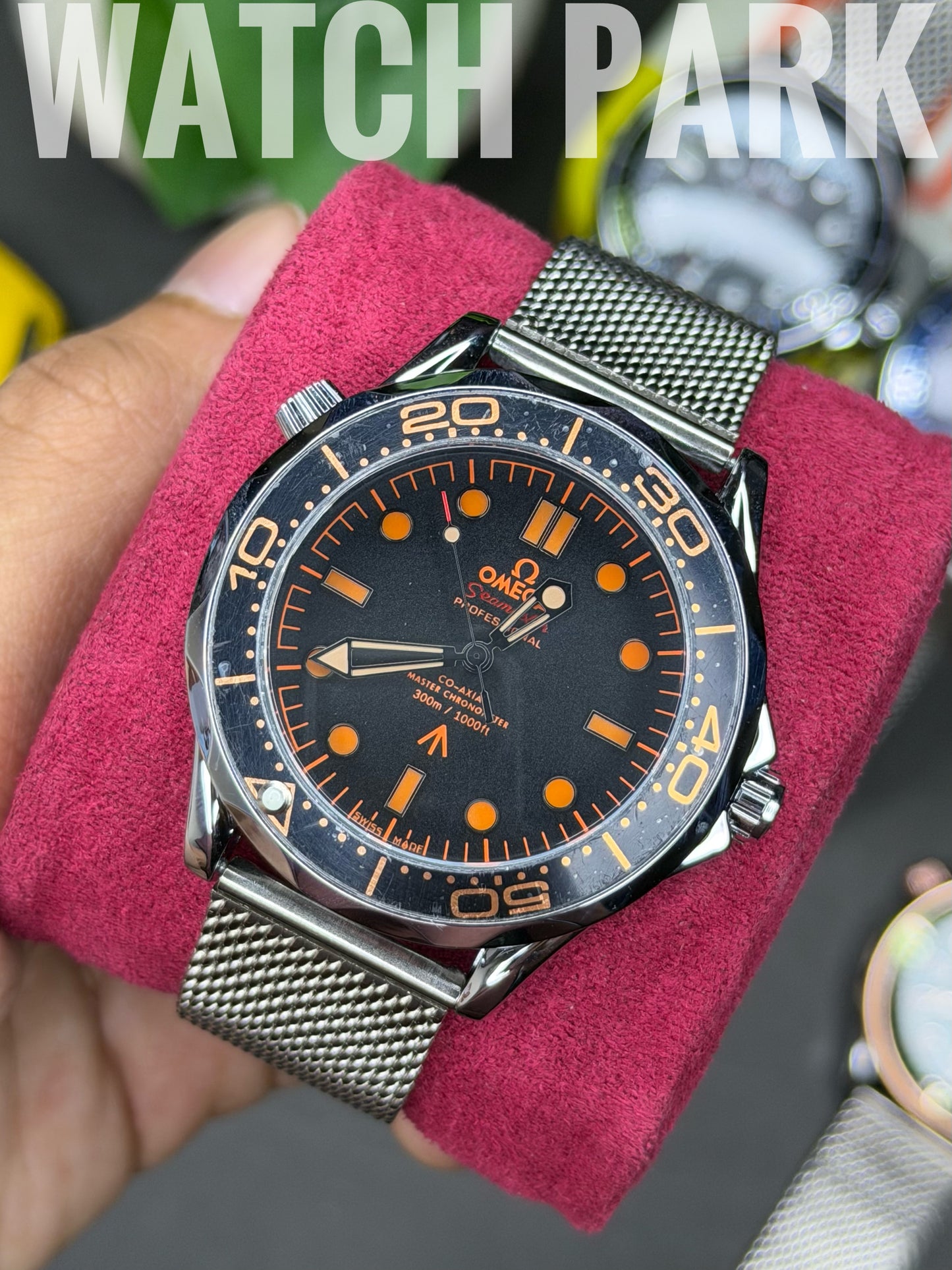 Omega 007 - Black with Orange edition - Automatic