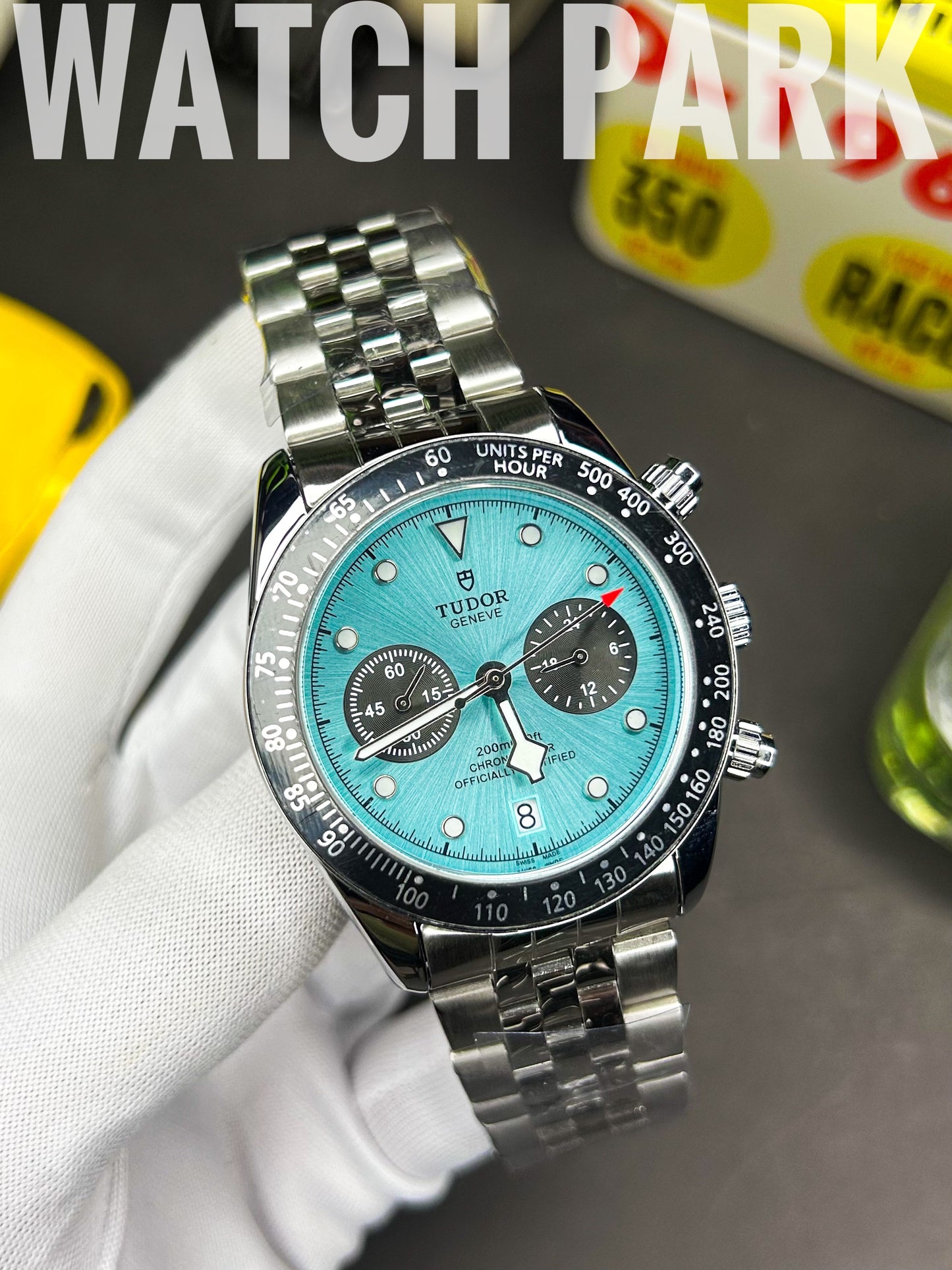 Tudor Heritage Black Bay Chrono - Turquoise Dial edition