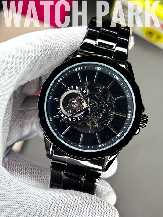 A/X - Automatic Skeleton - Black edition - Black chain