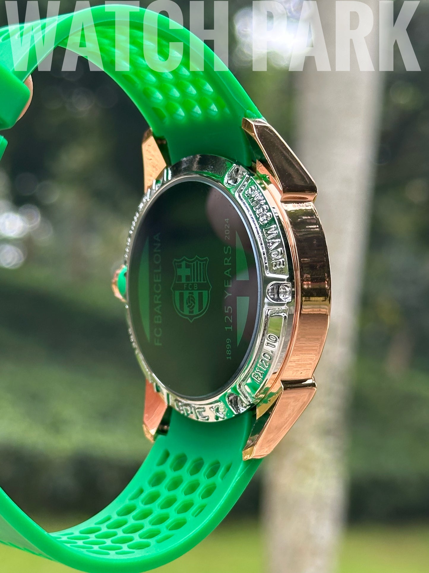 Jacob & Co. Epic X Tourbillon FC Barcelona 🔵🔴 125 Years Edition - Green