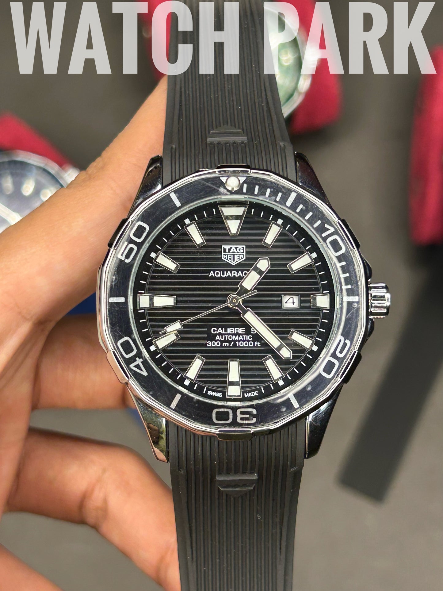 Tag Heuer Aquaracer Calibre 5 - Black edition