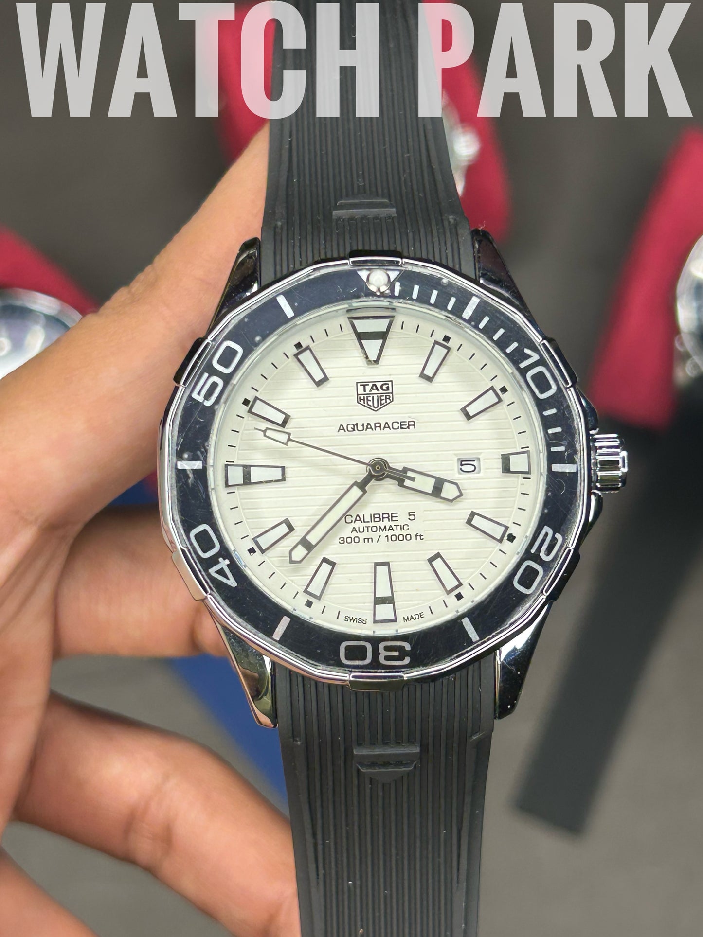 Tag Heuer Aquaracer Calibre 5 - White edition